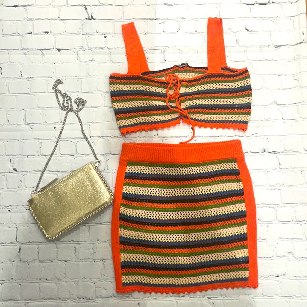 NWT Fashion Nova Crochet Set